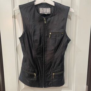 Vintage bb Dakota leather vest